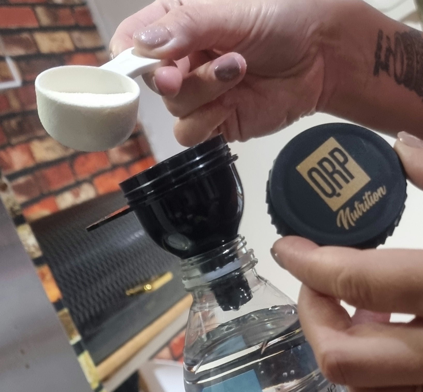 QRP Nutrition Black&Gold Funnel image 1