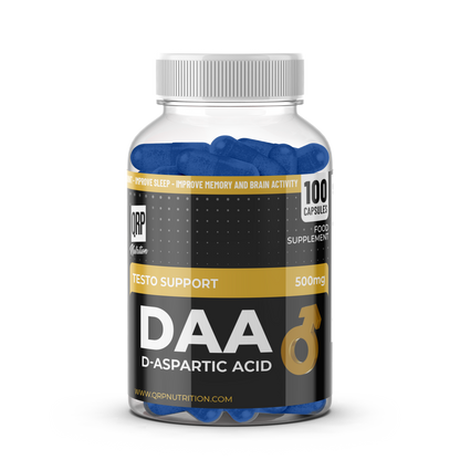 QRP Nutrition DAA (D-Aspartic Acid) 500mg 100caps image 0