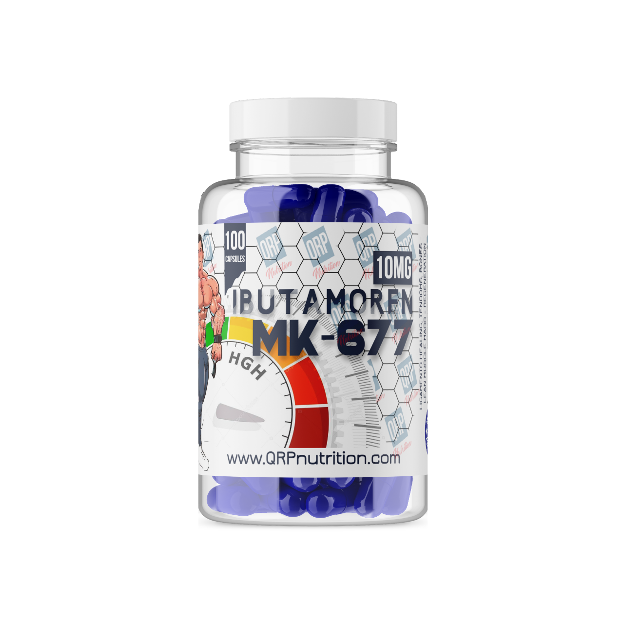QRP Nutrition MK677 Ibutamoren 10mg 100capsules! image 0