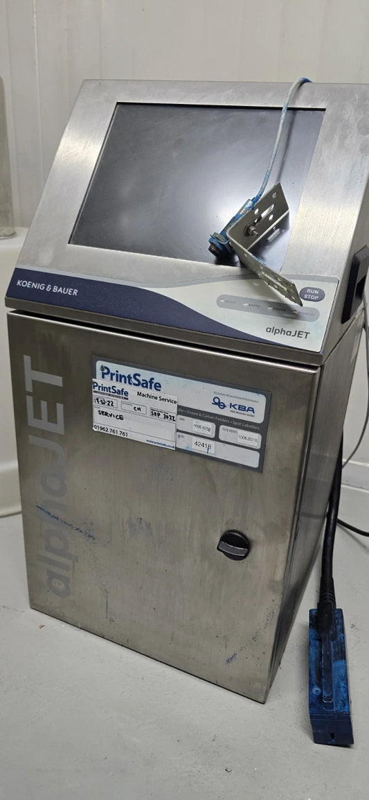 Koenig & Bauer Industrial CIJ Inkjet Printer