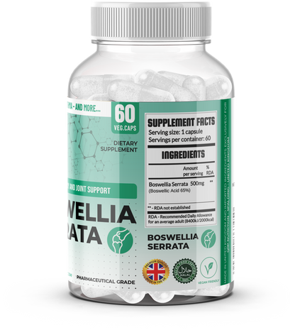 QRP Nutrition Boswellia Serrata 60 capsules 500mg image 2