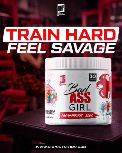 QRP Nutrition BAD ASS GIRL Pre-workout 200g