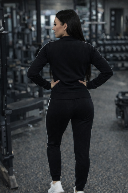 QRP Nutrition – Bad Ass Girl Black Tracksuit