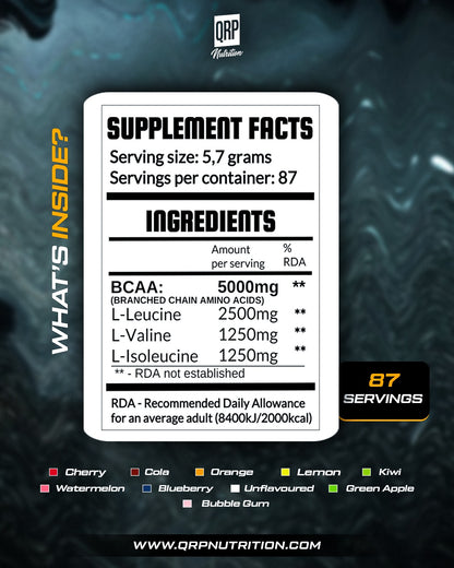 QRP Nutrition BCAA Instant 500g