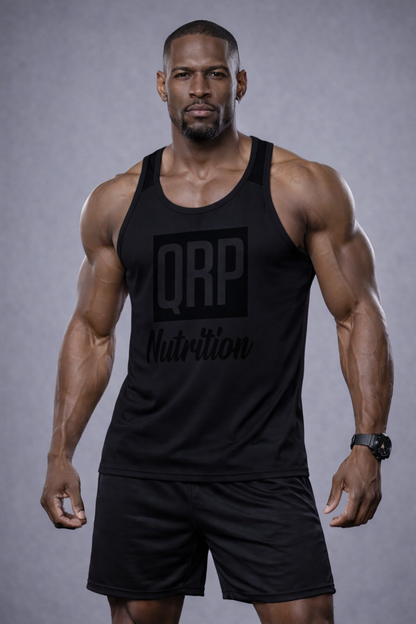 QRP Nutrition – Black Gym Vest
