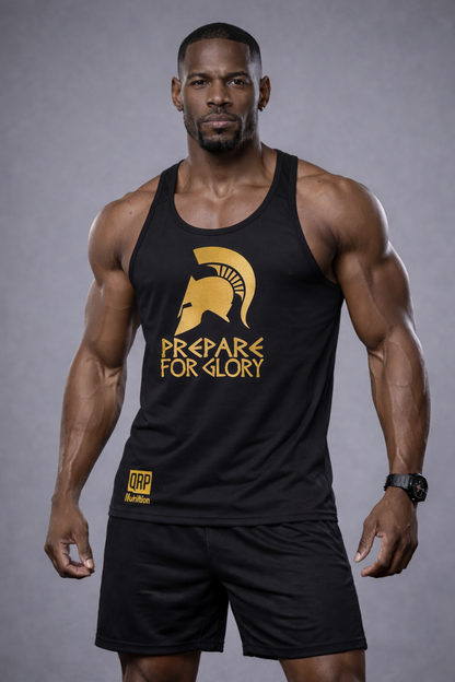 QRP Nutrition Gym Vest 'Prepare For Glory'