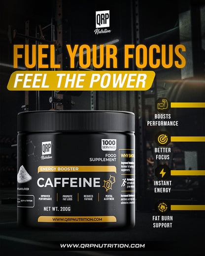 QRP Nutrition Caffeine 200g