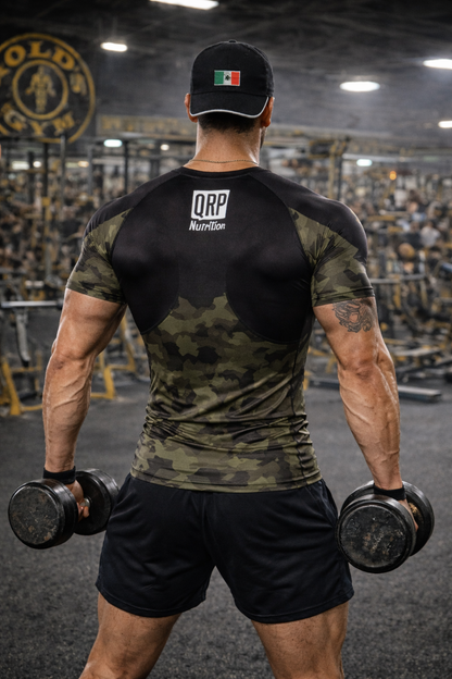 QRP Nutrition Camo Rashguard