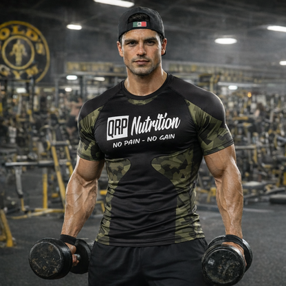 QRP Nutrition Camo Rashguard