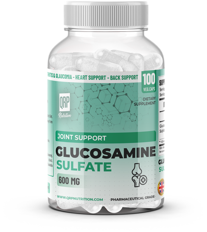 QRP Nutrition Glucosamine Sulphate 600mg 100capsules image 4