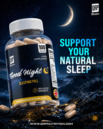 QRP Nutrition GOOD NIGHT Sleeping Pill (100capsules)