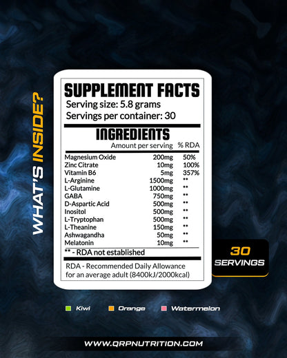 QRP Nutrition GOOD NIGHT Sleeping Drink 174g