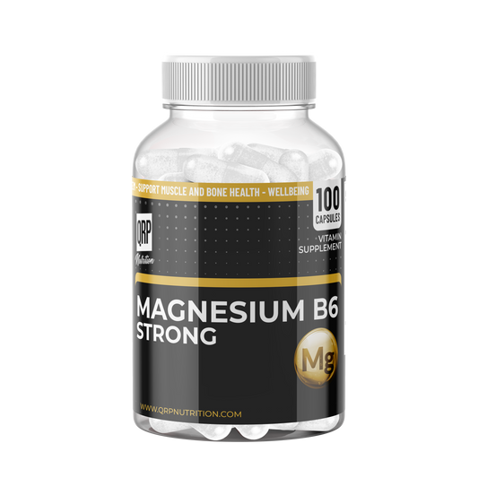 QRP Nutrition MAGNESIUM + B6 (100caps) image 0
