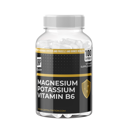 QRP Nutrition Magnesium Potassium B6 (90 capsules) image 0