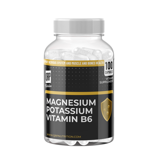 QRP Nutrition Magnesium Potassium B6 (90 capsules) image 0