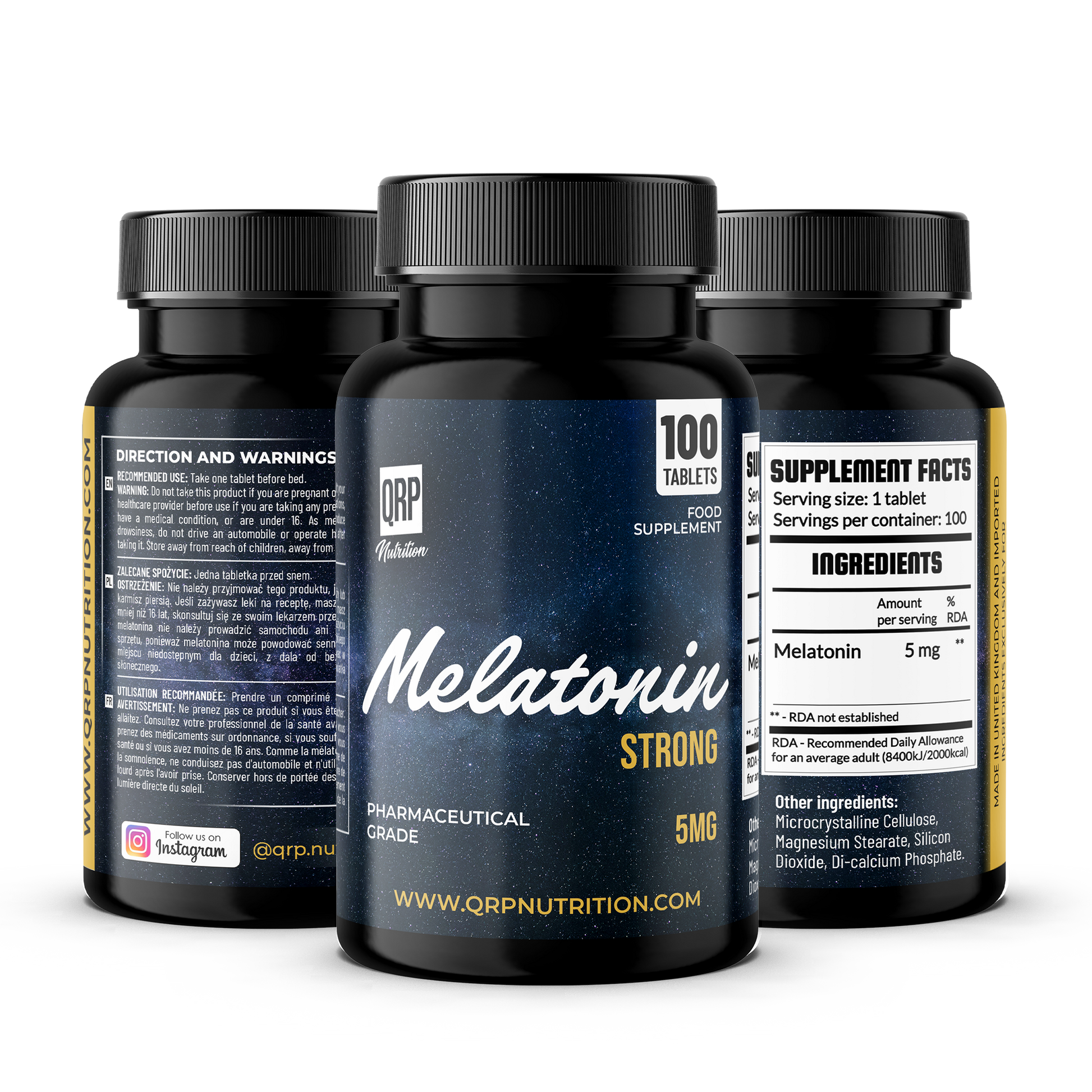 QRP Nutrition MELATONIN  image 2