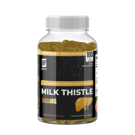 QRP Nutrition Milk Thistle 500mg 100capsules image 0