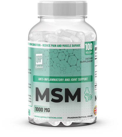 QRP Nutrition MSM 1000mg 100capsules image 4