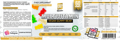 QRP Nutrition MULTIVITAMIN 60 Gummy Bears image 1