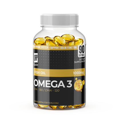 QRP Nutrition Omega-3 Fish Oil 1000mg image 0