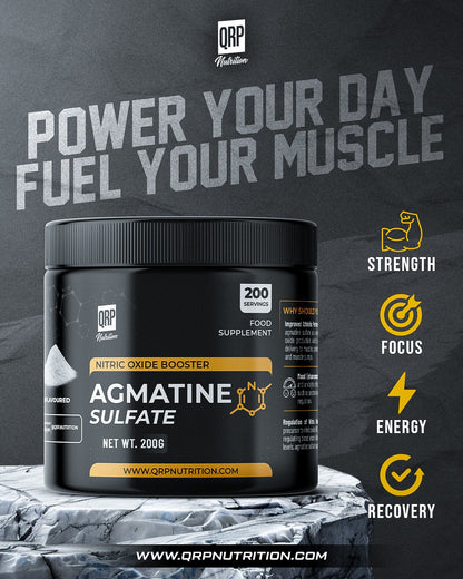 promo qrp nutrition agmatine powder 
