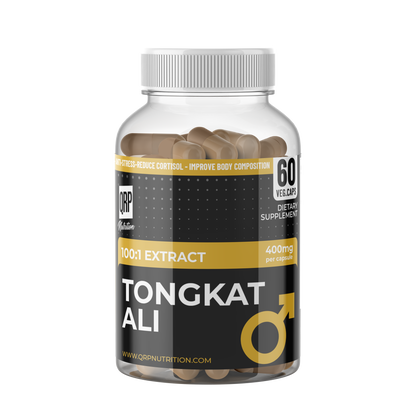 QRP Nutrition TONGKAT ALI (Longjack extract 100:1) 400mg 60 v.caps image 2