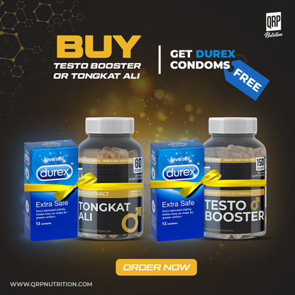 QRP Nutrition TONGKAT ALI (Longjack extract 100:1) 400mg 60 v.caps image 0