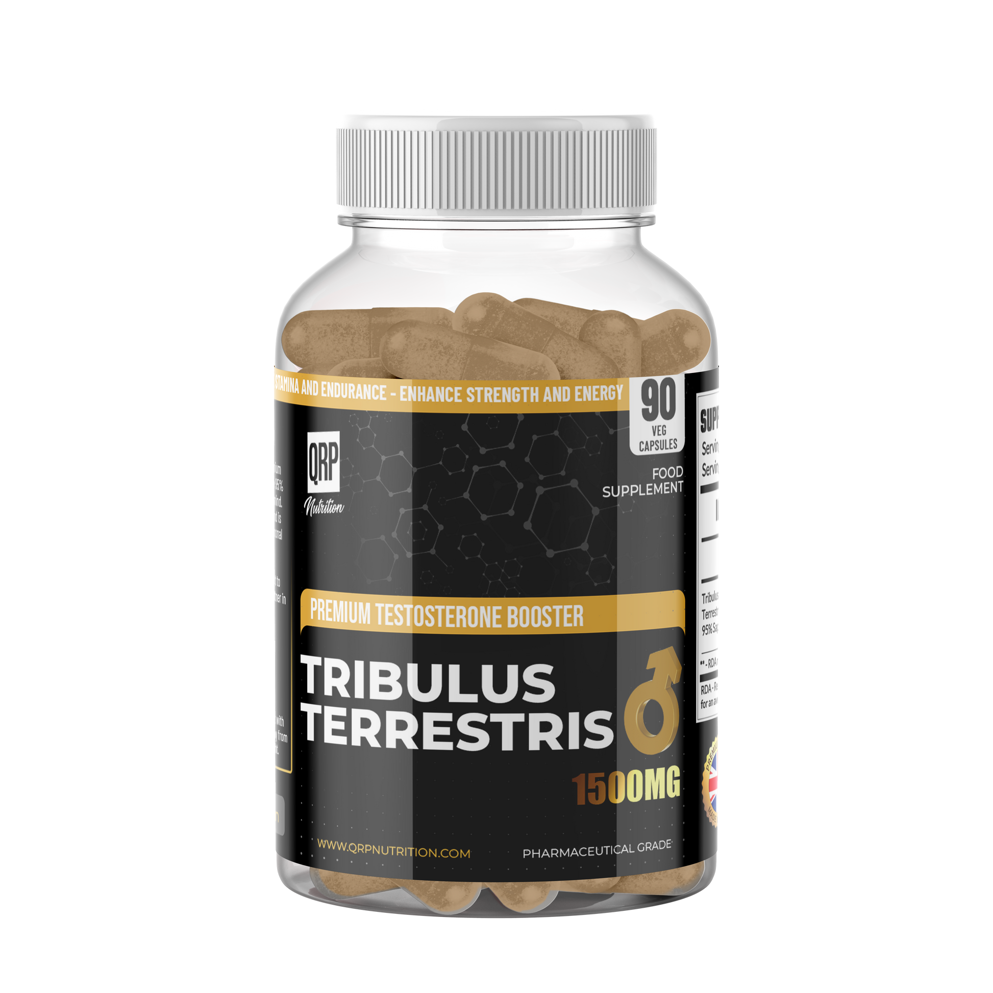 QRP Nutrition Tribulus Terrestris (90capsules) image 0