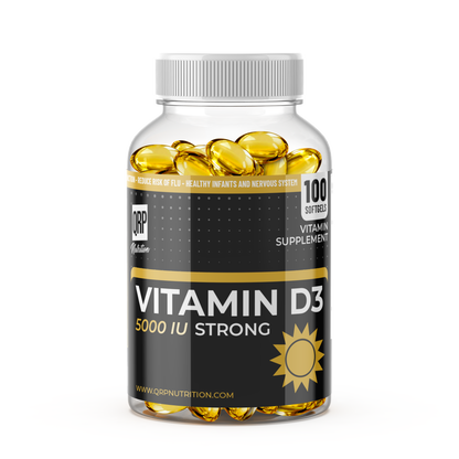 QRP Nutrition VITAMIN D3 5000iu 100softgels image 0