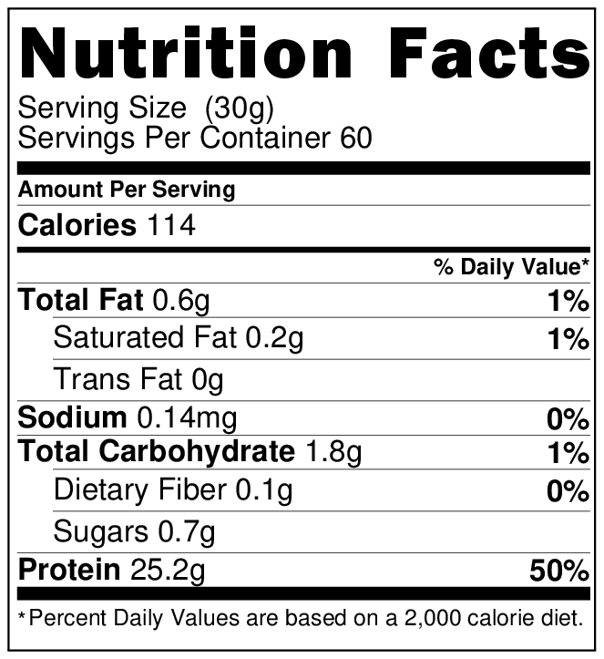 QRP Nutrition WHEY PROTEIN PROFESSIONAL image 2