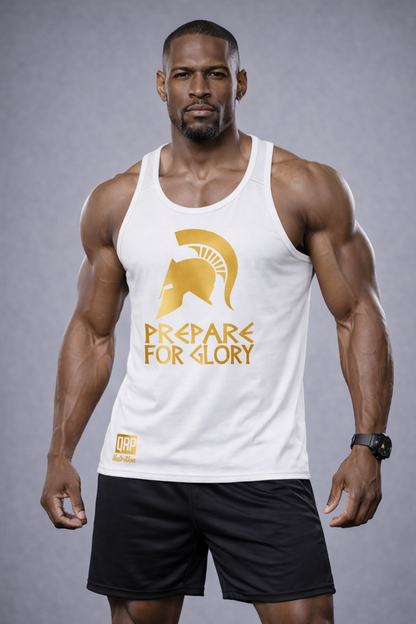 QRP Nutrition Gym Vest 'Prepare For Glory'