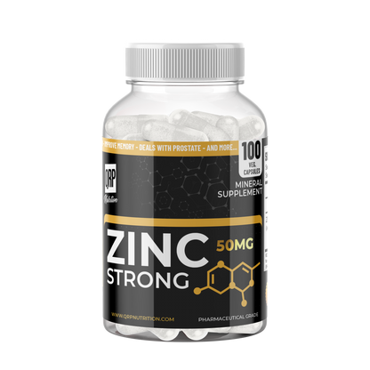QRP Nutrition ZINC Strong -  50mg image 2