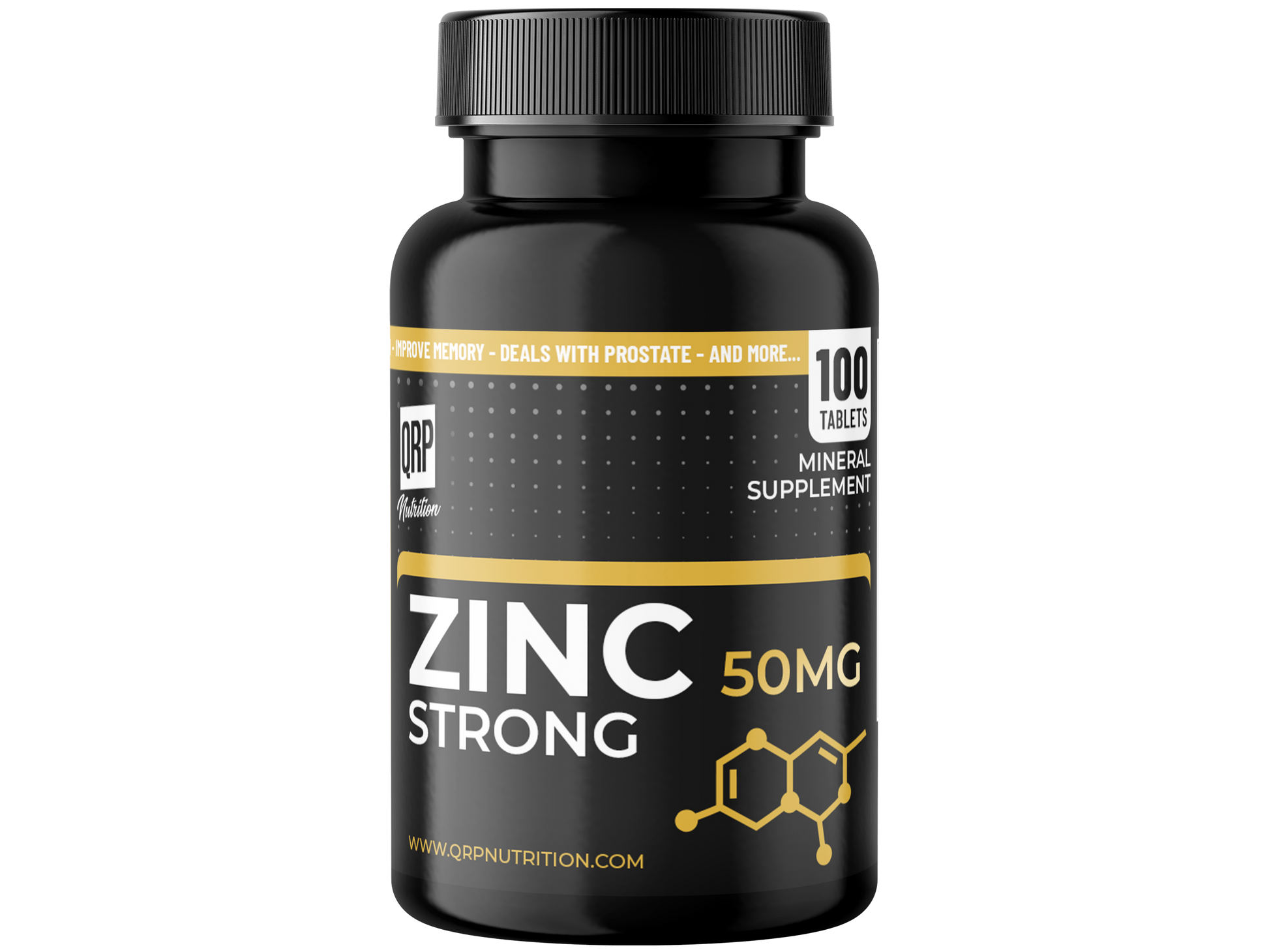 QRP Nutrition ZINC Strong -  50mg image 0