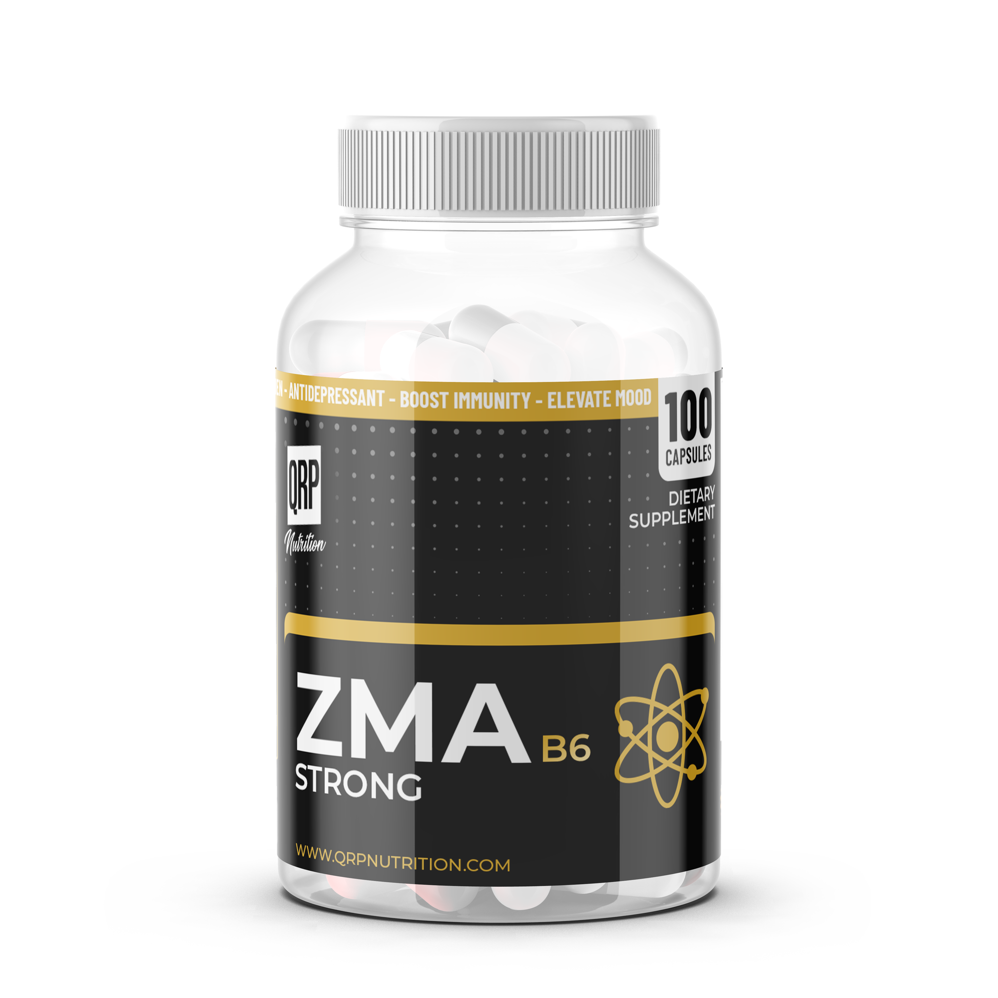 QRP Nutrition ZMA B6 (Strong) 100capsules image 0