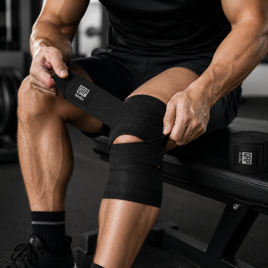QRP Nutrition Knee Bands/Wraps/Straps/Bandages