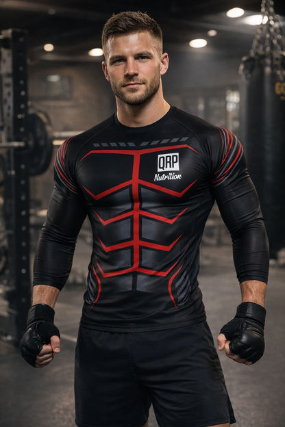 QRP Nutrition ABS rashguard longsleeve