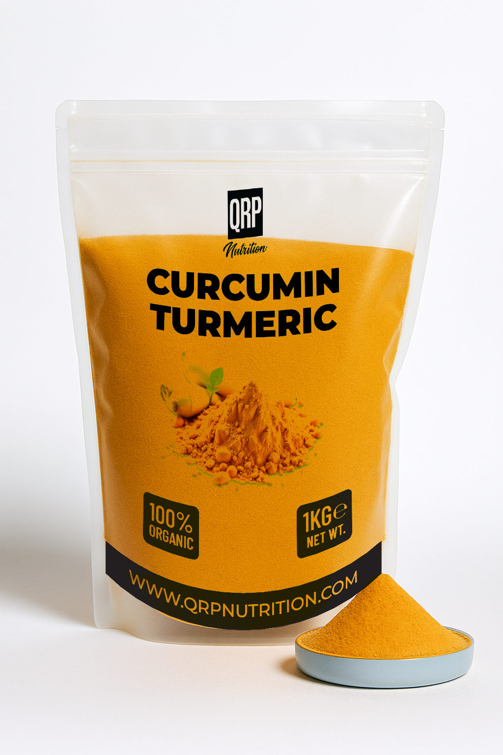 QRP Nutrition Curcumin Turmeric 1000g