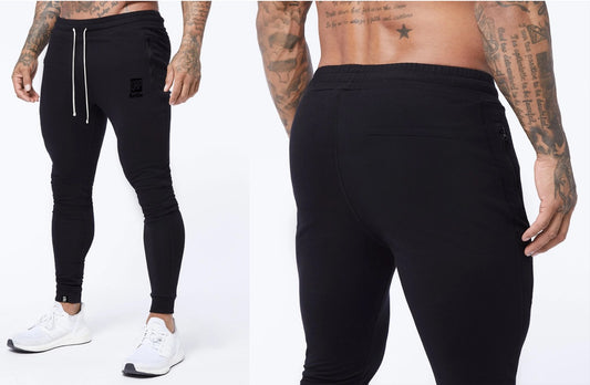 QRP Nutrition Men Black Trousers/Joggers