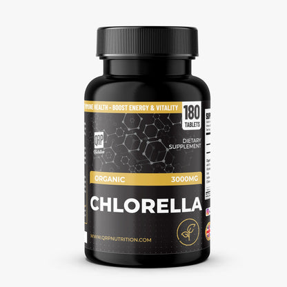 QRP Nutrition Organic CHLORELLA 180 tablets