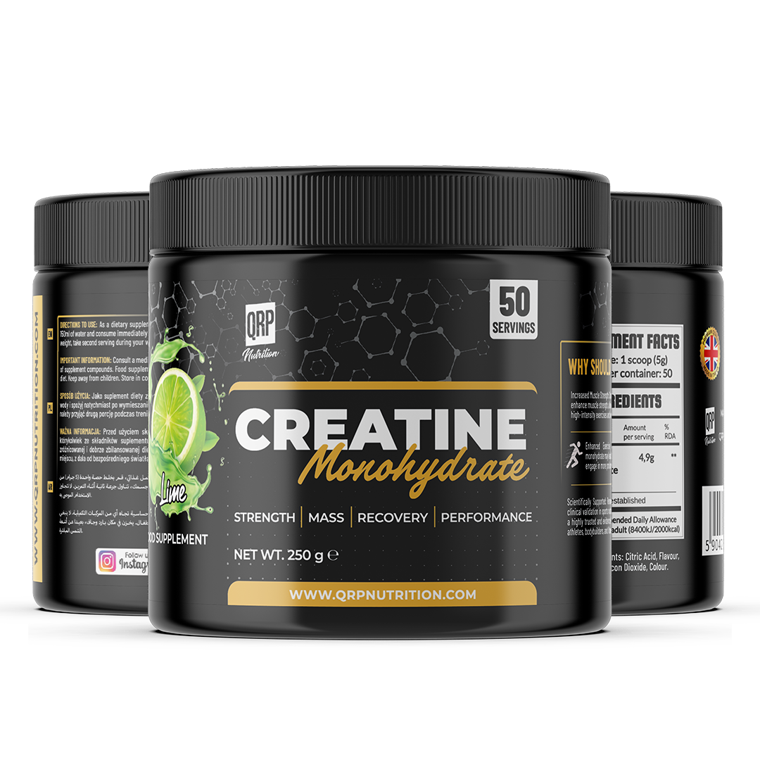 QRP Nutrition Creatine Monohydrate (250g / 500g)