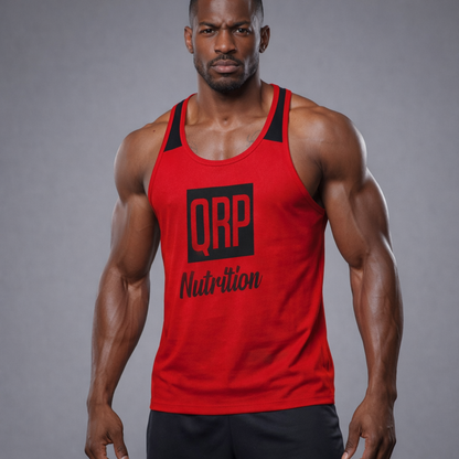 QRP Nutrition Red Gym Vest