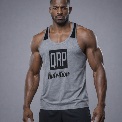 QRP Nutrition Grey Gym Vest